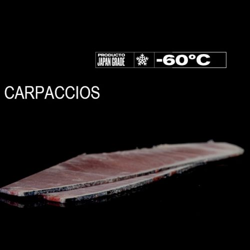 Bluefin tonhal Carpaccio Otoro, szuperfagyasztott