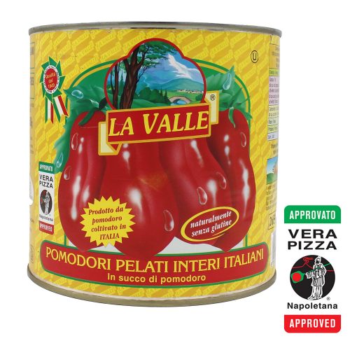 La Valle hámozott egész paradicsom 2,5kg/db